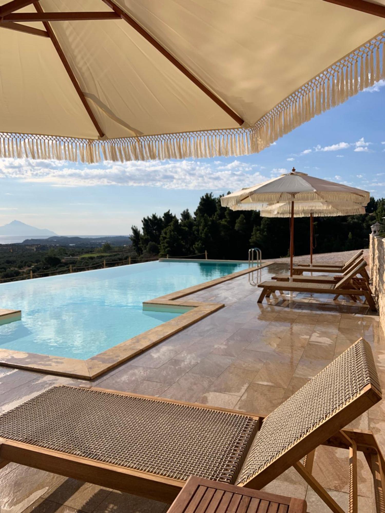 St Nikola Panoramic Suites Halkidiki Agios Nikolaos  Buitenkant foto