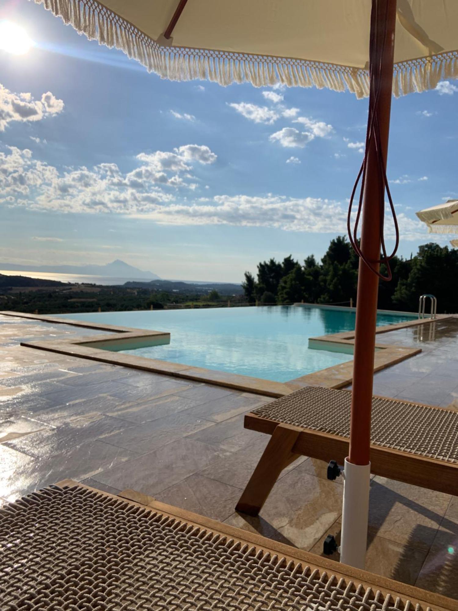 St Nikola Panoramic Suites Halkidiki Agios Nikolaos  Buitenkant foto
