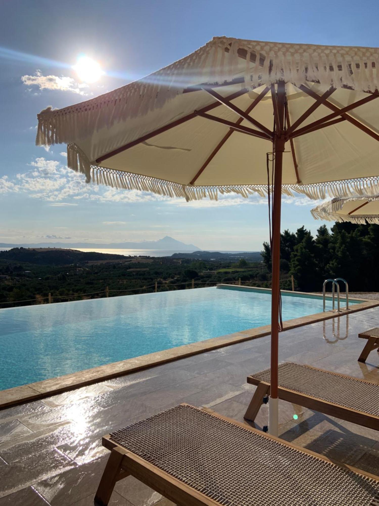 St Nikola Panoramic Suites Halkidiki Agios Nikolaos  Buitenkant foto