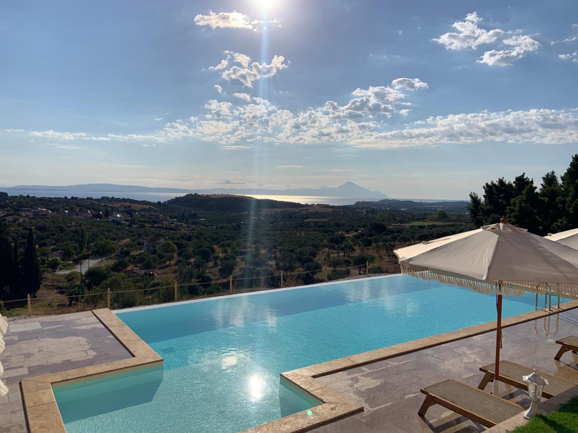 St Nikola Panoramic Suites Halkidiki Agios Nikolaos  Buitenkant foto